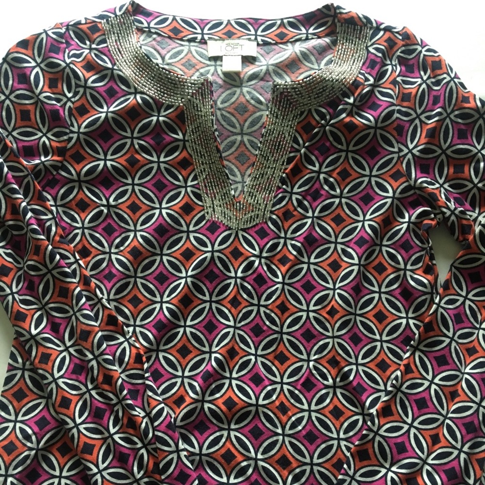 Ann Taylor Loft tunic style top